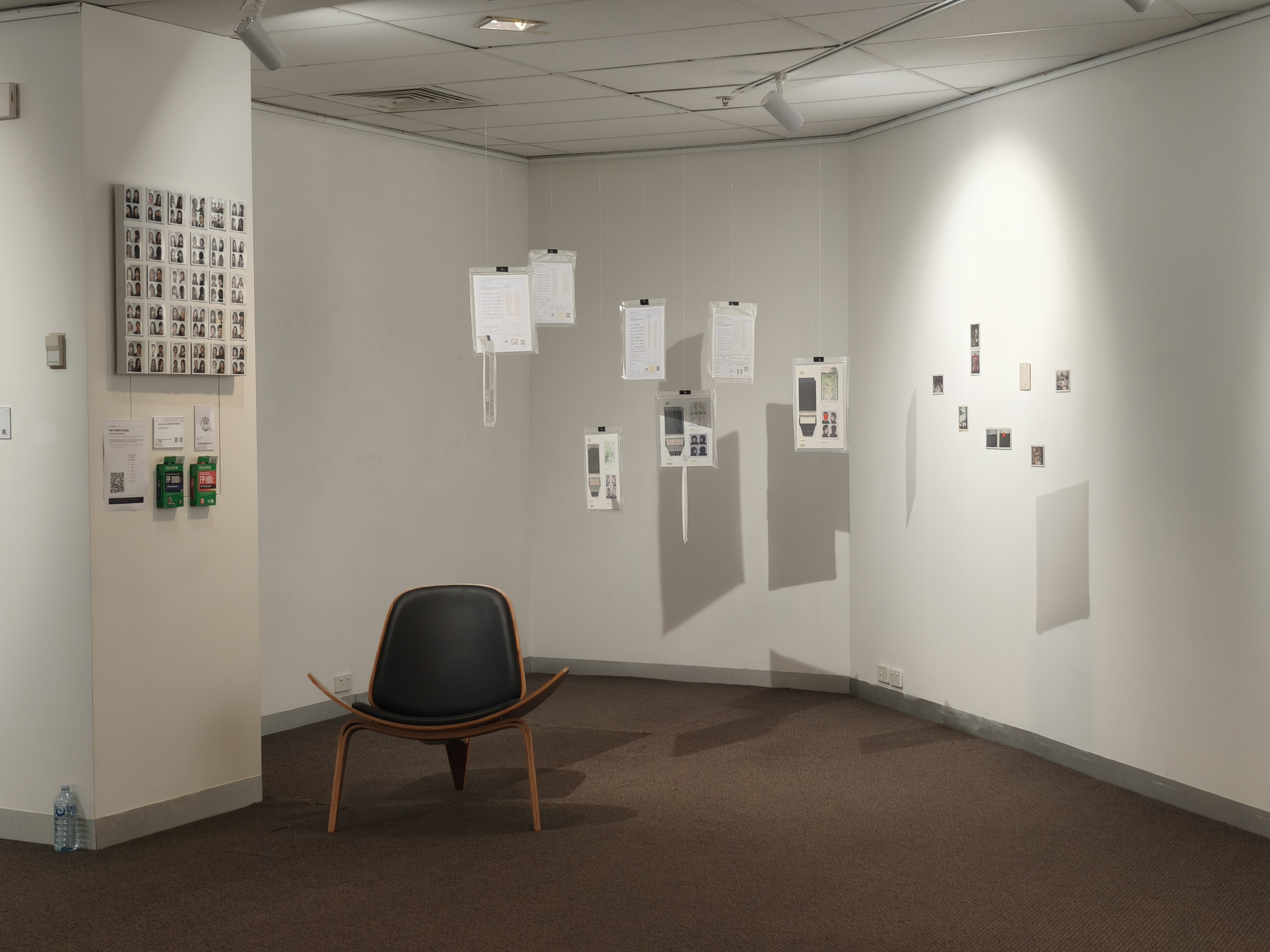 Installation view of THE HUMAN RECORD at CAAC.